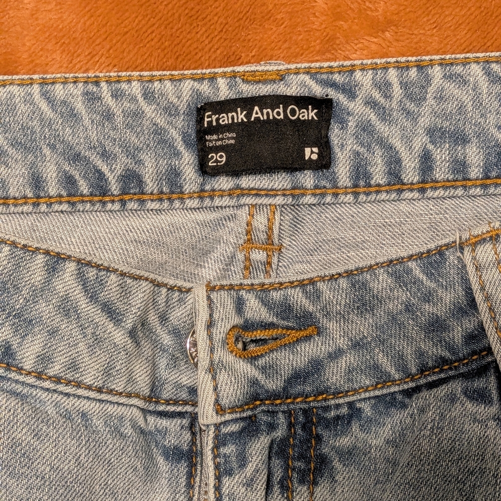 Frank & Oak Women's Wide Leg Jeans